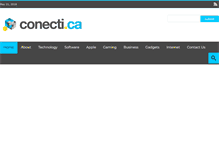 Tablet Screenshot of conecti.ca